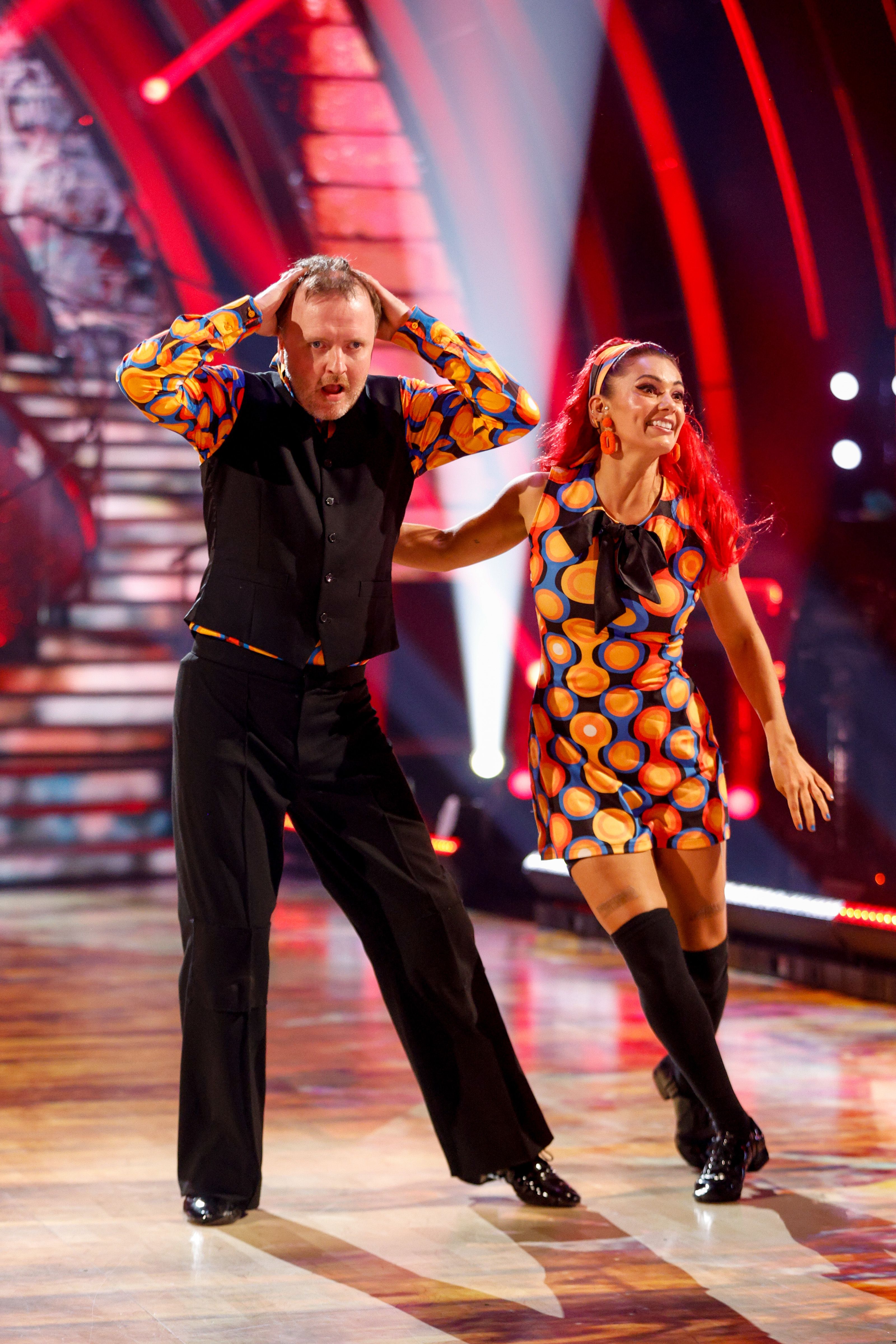 Strictly's Dianne Buswell Performs Blindfolded Dance With Chris McCausland