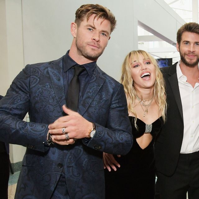 Chris Hemsworth, Miley Cyrus, and Liam Hemsworth