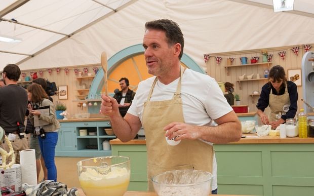 Chris Moyles on The Great British Bake Off