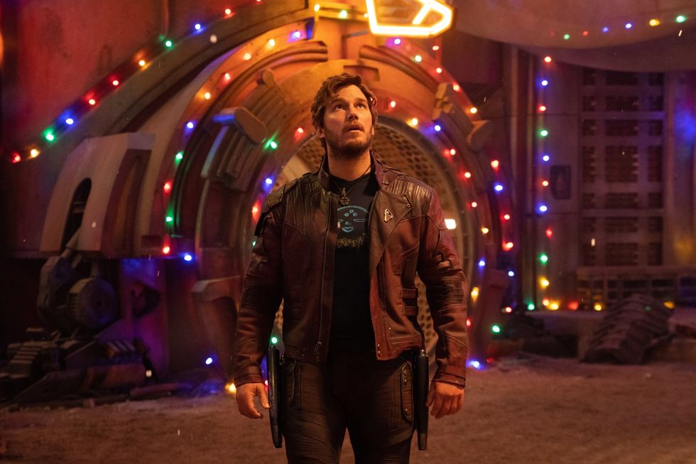 chris pratt, the guardians of the galaxy holiday special