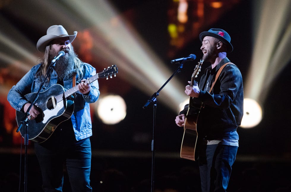 justin timberlake chris stapleton brit awards performance