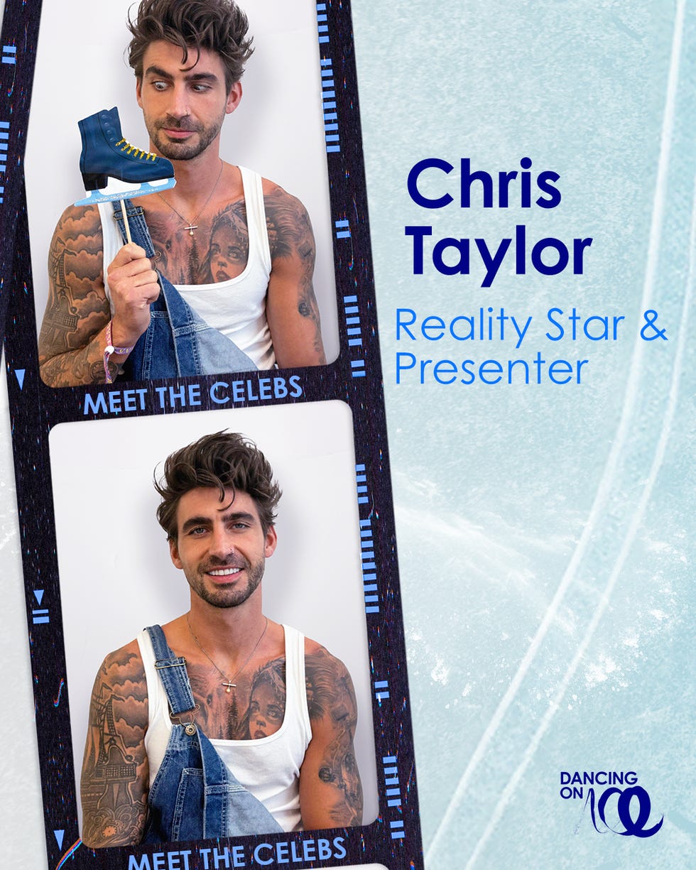 chris taylor, dancing on ice contestant