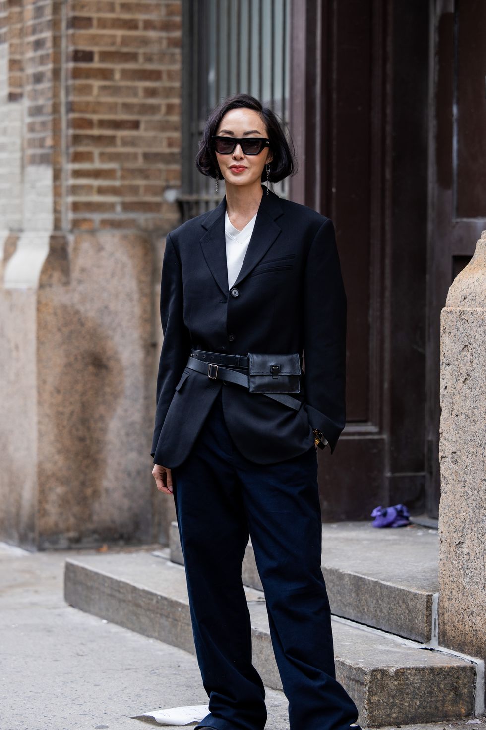 Streetstyle photo of Chriselle Lim in New York