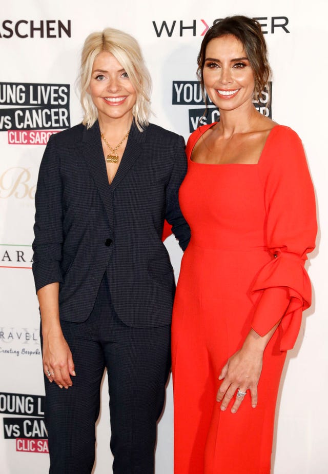 Holly Willoughby and Christine Lampard light up the red carpet at charity event
