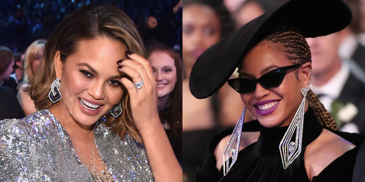 Chrissy Teigen and Beyonce