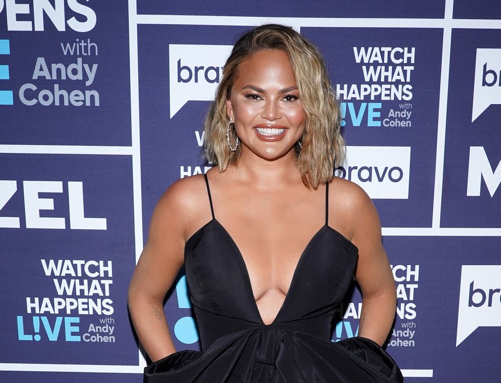 chrissy teigen has previously opened up about living with endometriosis