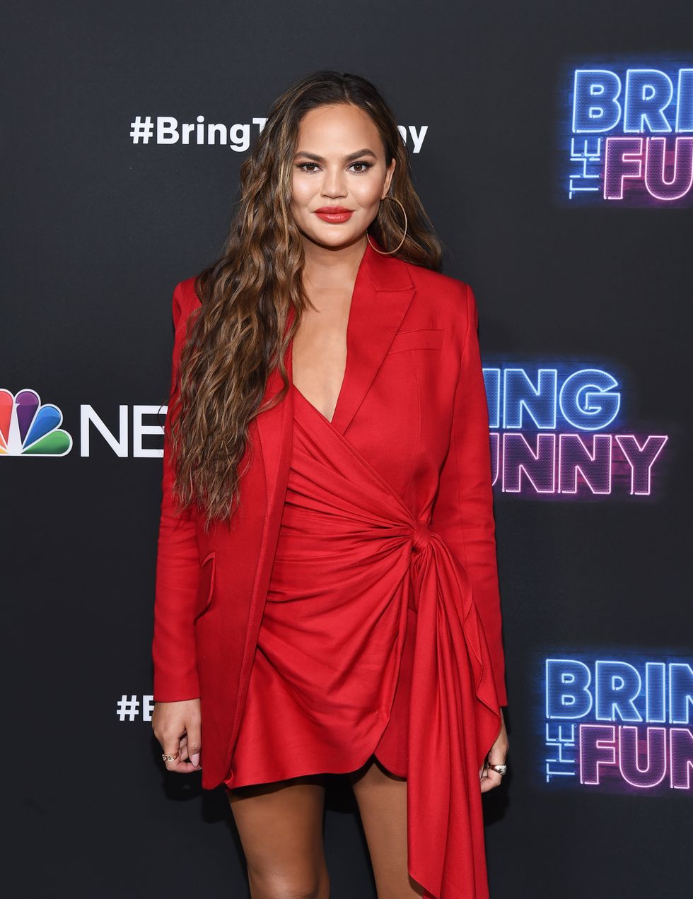 premiere of nbc's "bring the funny"   arrivals