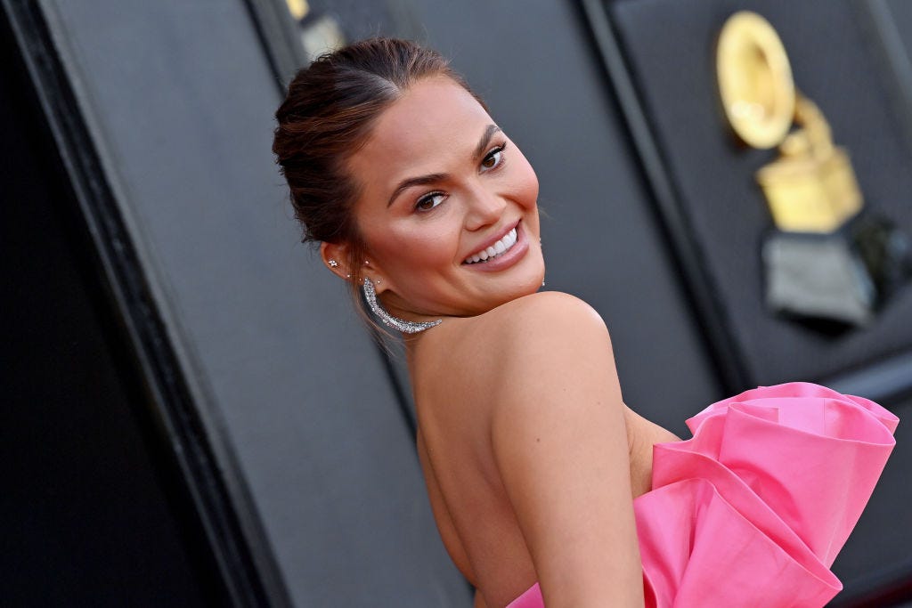 Chrissy Teigen Shares Image of Her Having New Tragus Ear Piercing