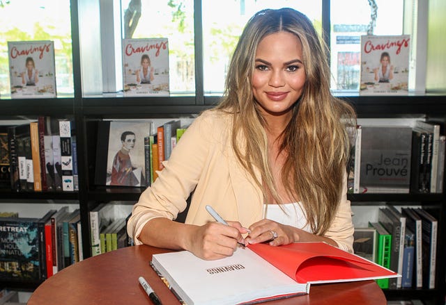 Chrissy Teigen Book Signing At Books & Books