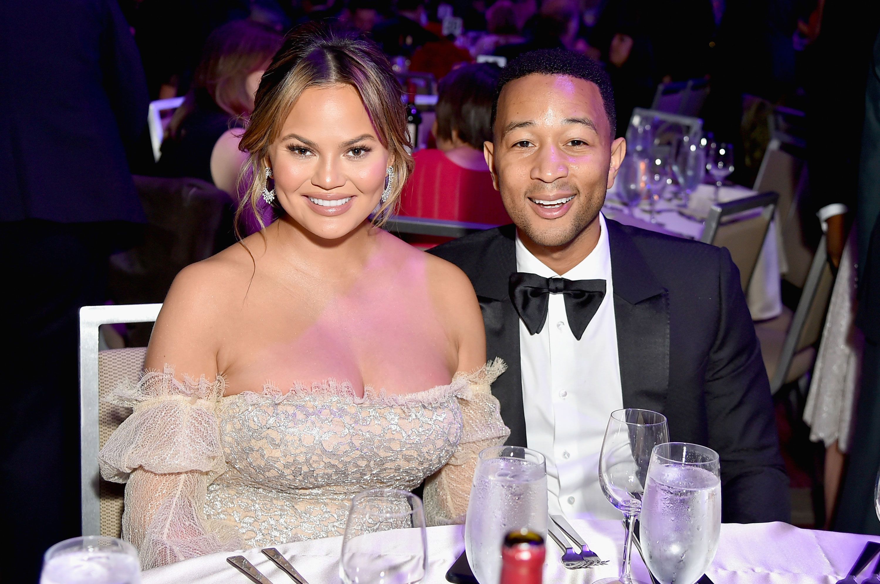 Chrissy Teigen and John Legend Have Flawless Date Night Style In