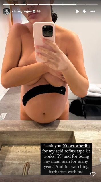 Chrissy Teigen announces pregnancy: 'I'm feeling hopeful and amazing', Chrissy  Teigen