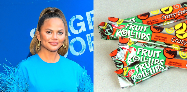 chrissy teigen breaks tooth on fruit roll ups in washington dc