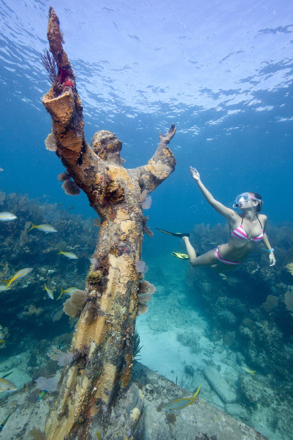 christ of the abyss statue