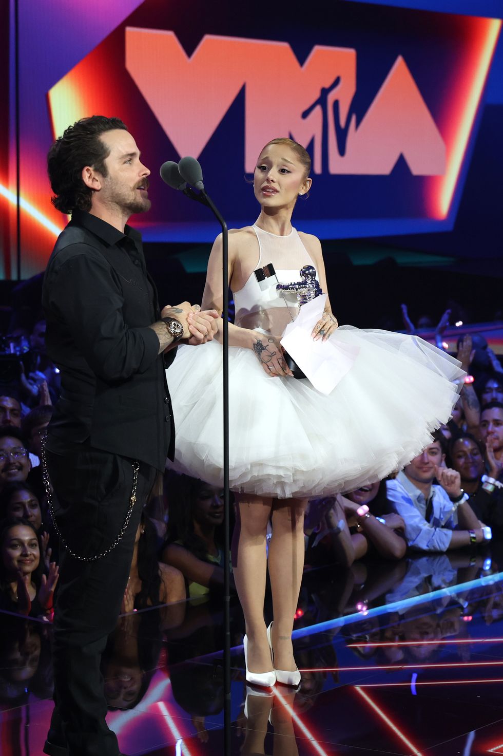 Ariana Grande is the fourth look by Givenchy
