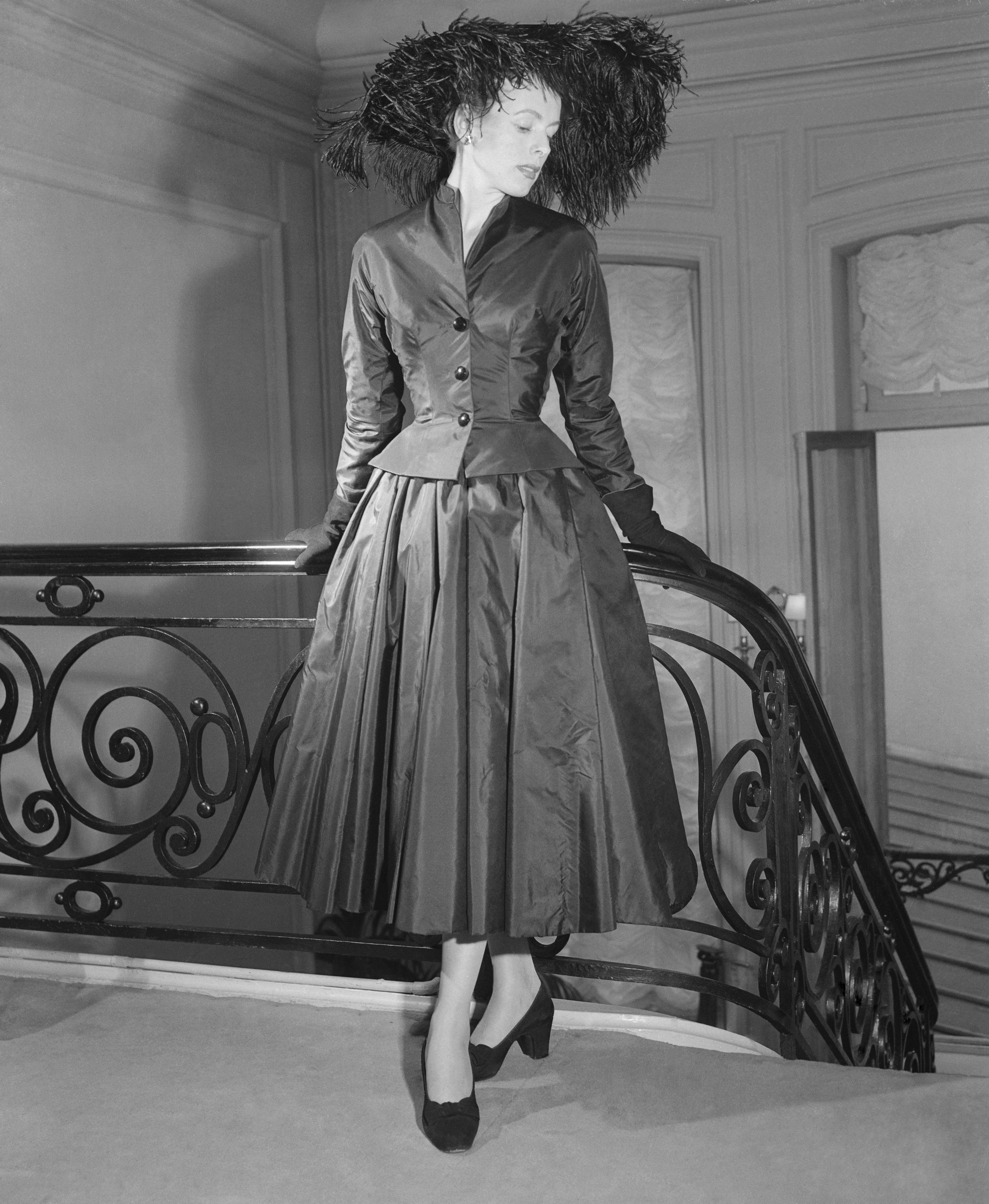 Model in Emilio Pucci, 1950/1951