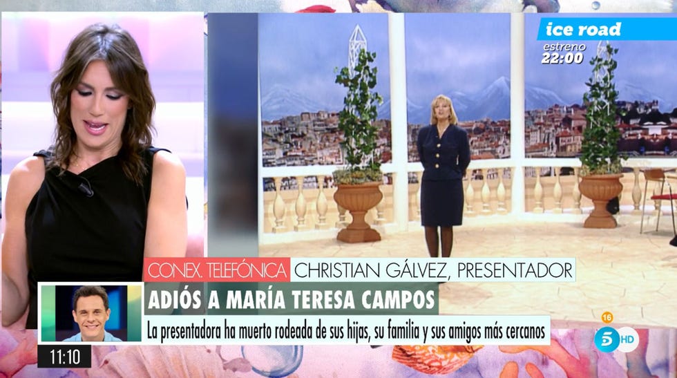 patricia pardo habla con christian galvez en 'el programa del verano'