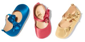 Louboutin baby shoes, Goop