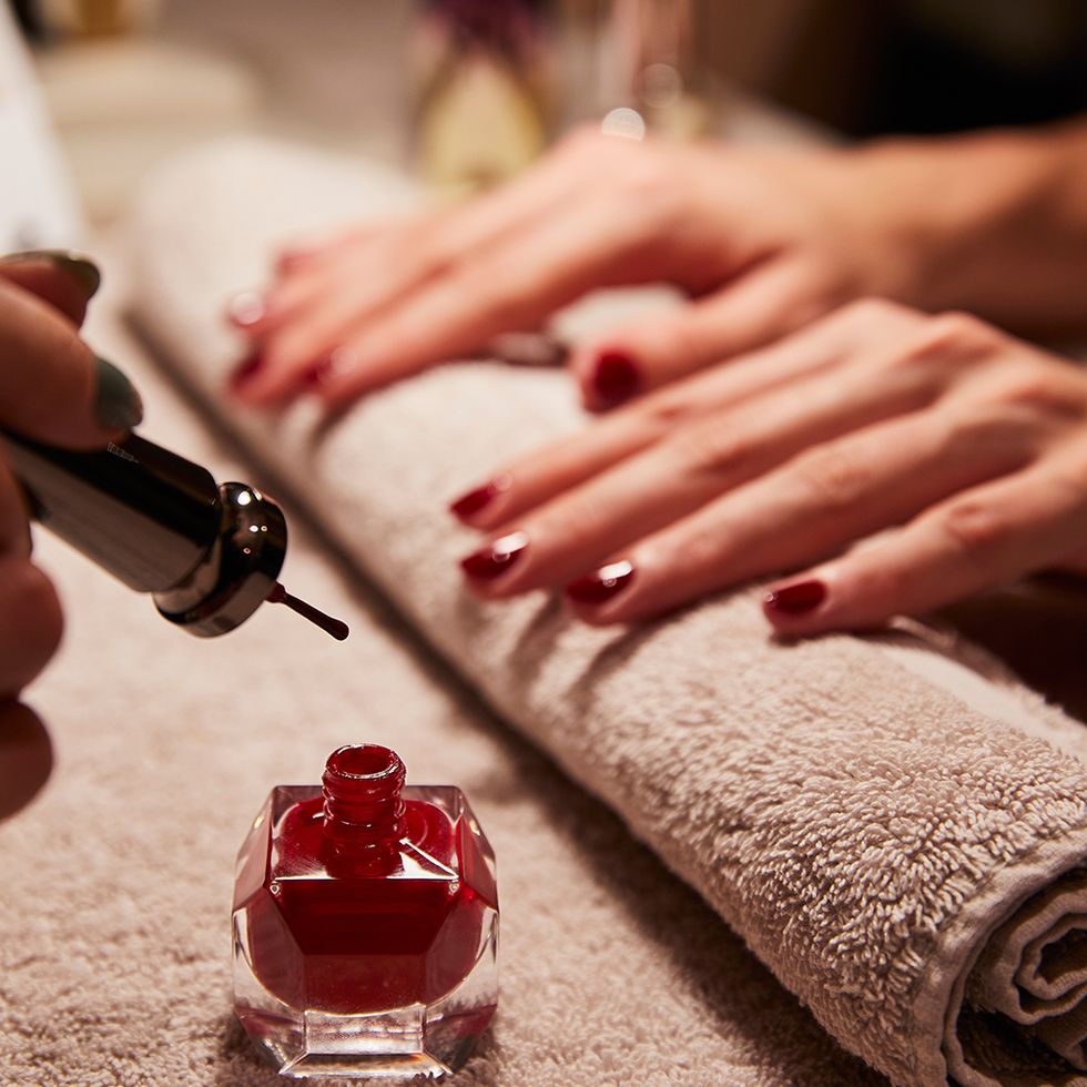 Christian Louboutin manicures at DryBy
