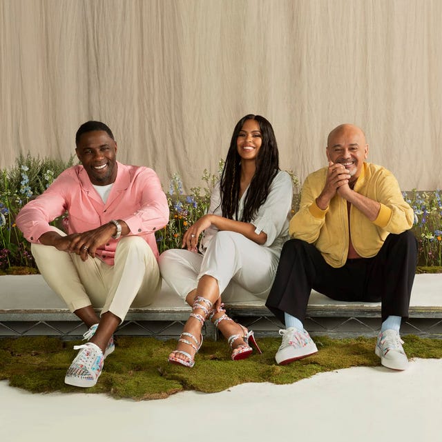 christian louboutin, sabrina and idris elba shot by adama jalloh