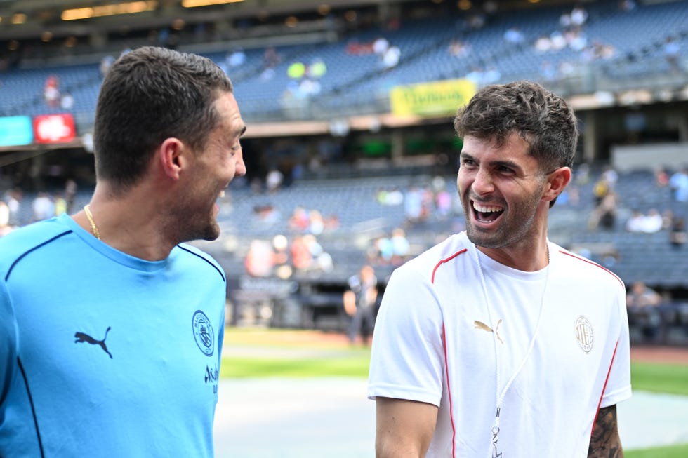 Manchester City v AC Milan - Pre-Season Friendly manchester city v ac milan pre season friendly