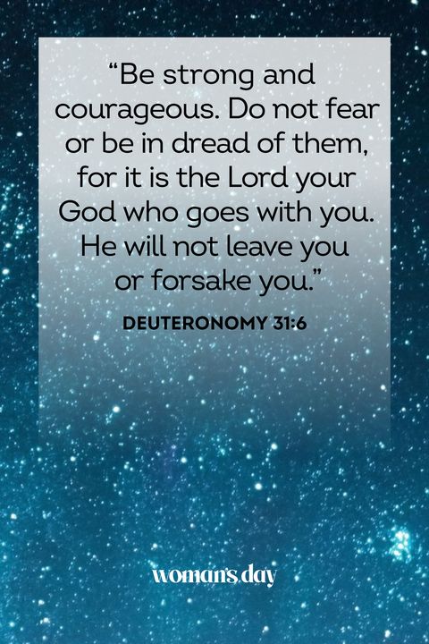 christian quotes  deuteronomy 31 6