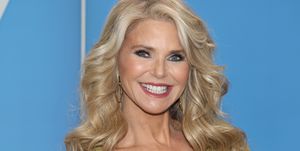 new york, new york   january 22 exclusive coverage model christie brinkley visits people now on january 22, 2020 in new york, united states photo by jim spellmangetty images