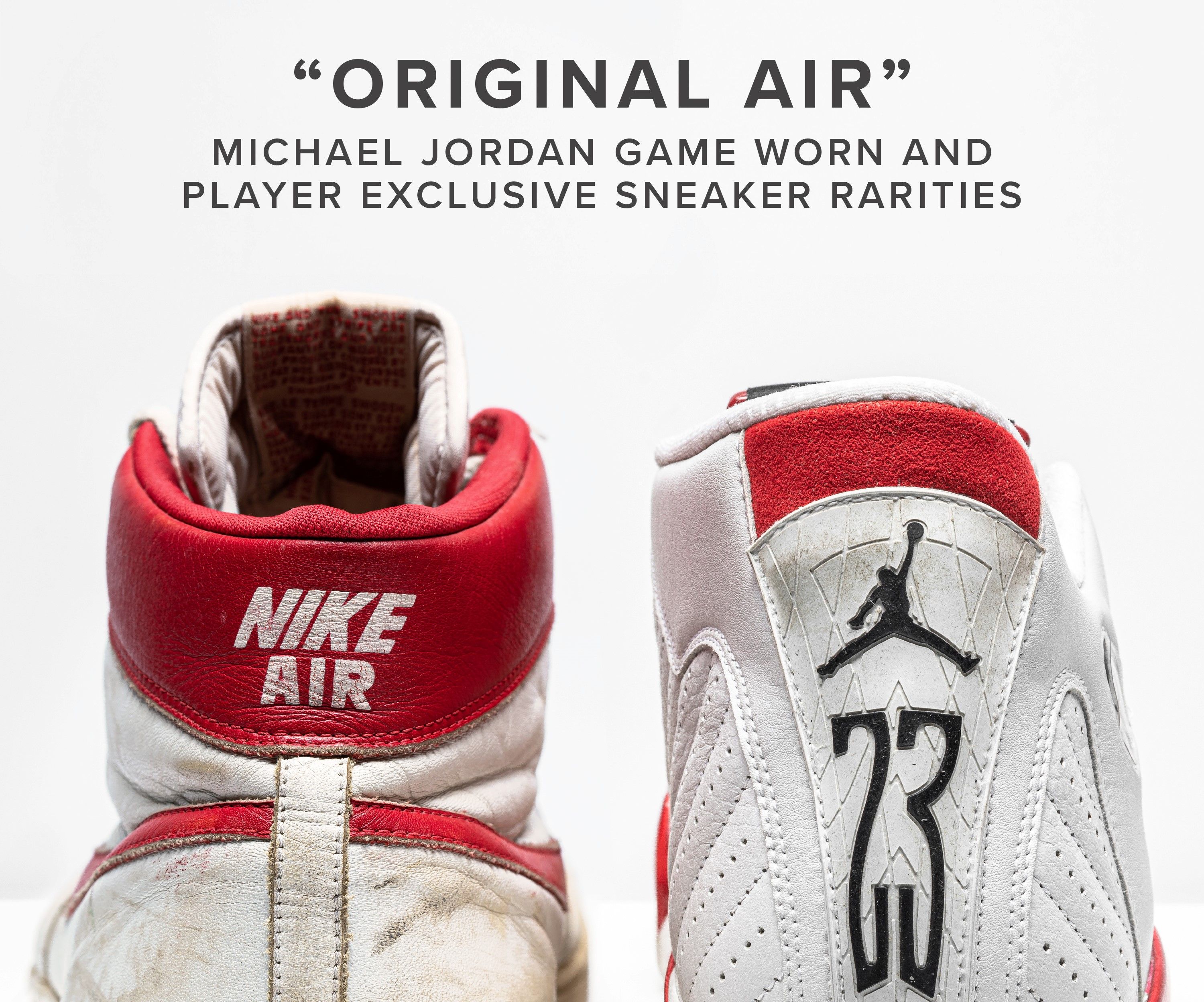 Game-worn Michael Jordan playoff shoes are up for auction