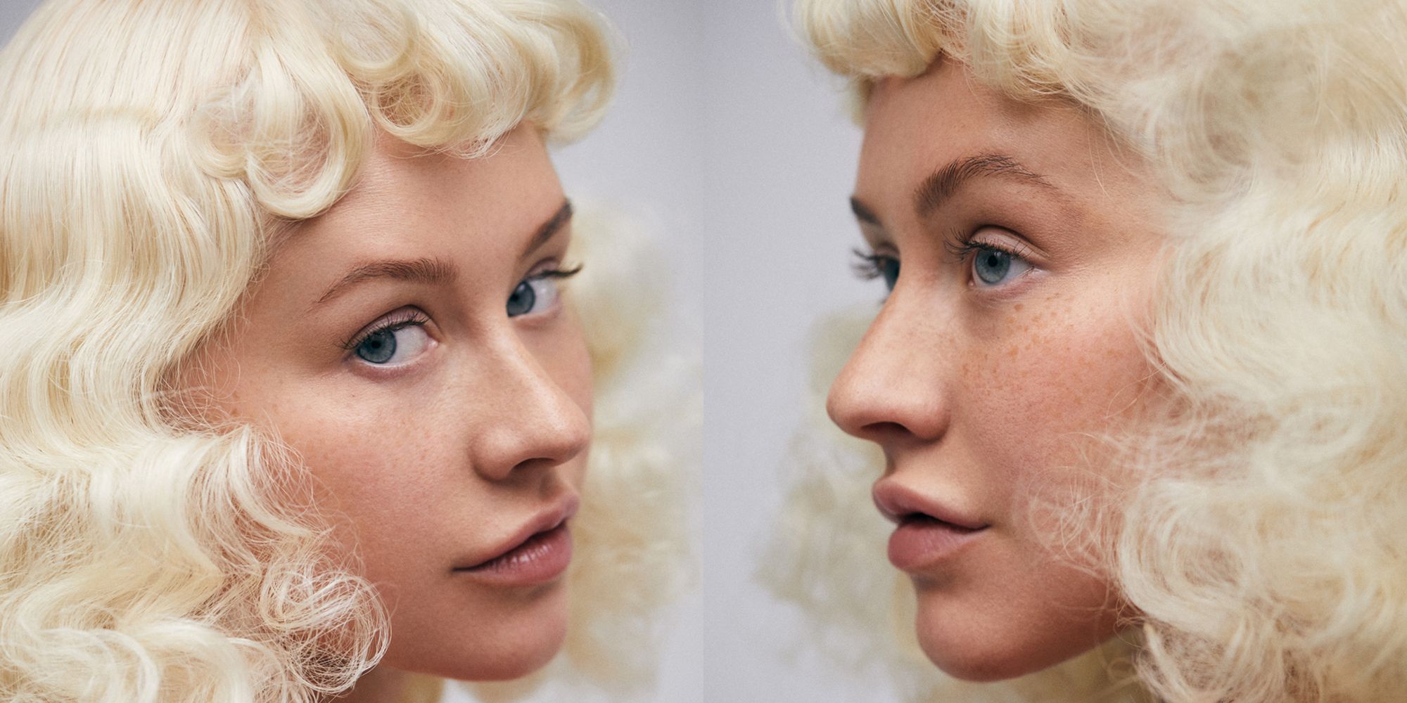 frygt Modig Devise Christina Aguilera Poses Without Makeup for Paper Magazine