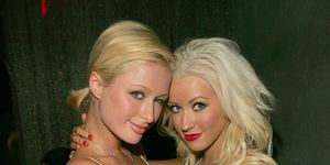 paris hilton and christina aguilera    exclusive exclusive photo by jason merrittfilmmagic for us weekly magazine