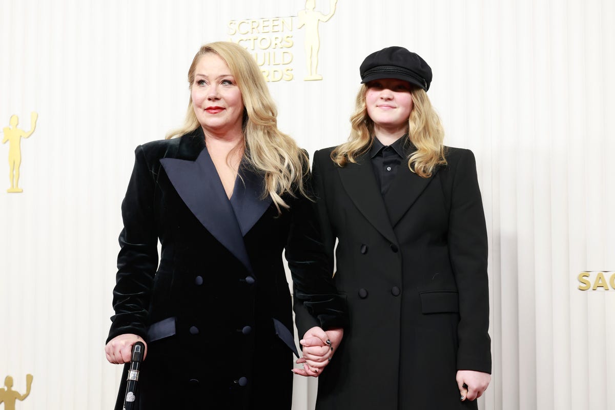 Christina Applegate met dochter bij SAG Awards 2023