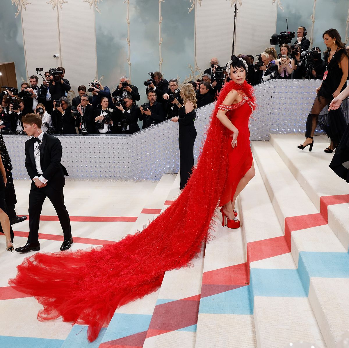Karl Lagerfeld's Best Red Carpet Chanel Dresses