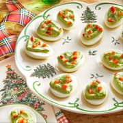 christmas appetizers deviled eggs