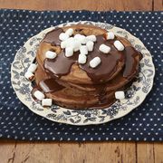 christmas breakfast ideas hot chocolate pancakes