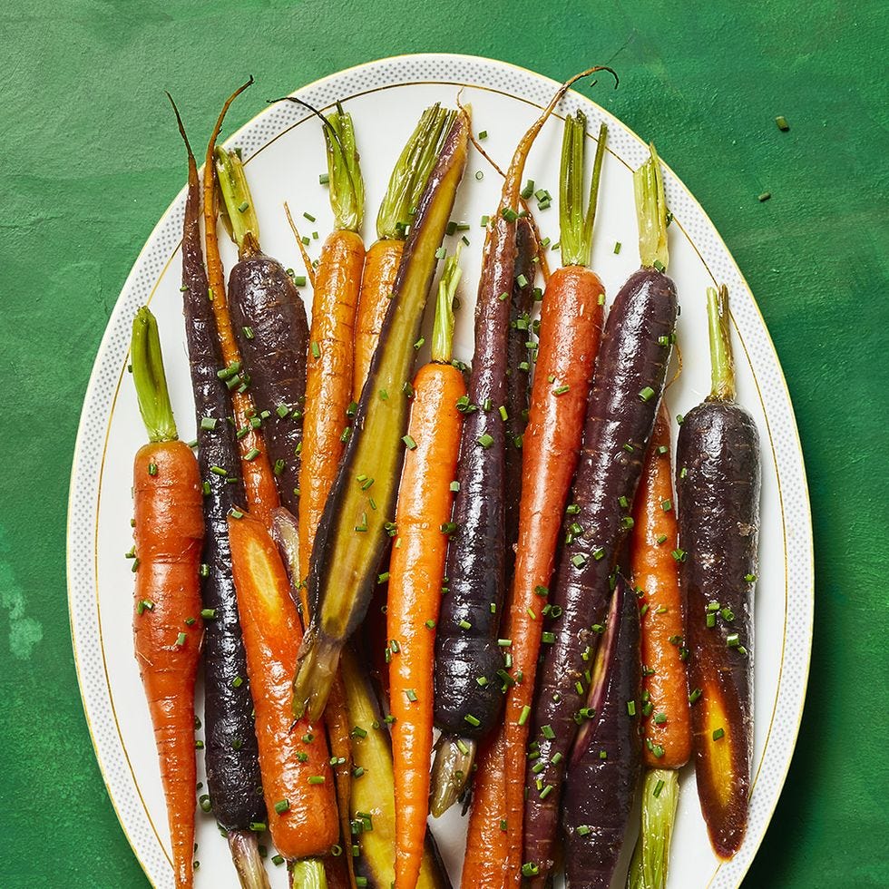 vegan thanksgiving recipes honey glazed carrots