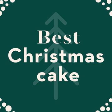 best christmas cake