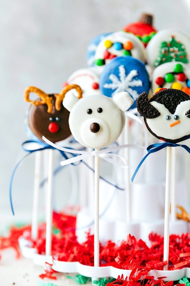 Gluten Free Christmas Cake Pops 4 Ways - The Loopy Whisk