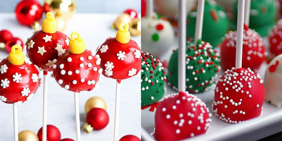 Pink Cake Pop Lollipop Ornament, candy sprinkles, Christmas tree Decor |  eBay