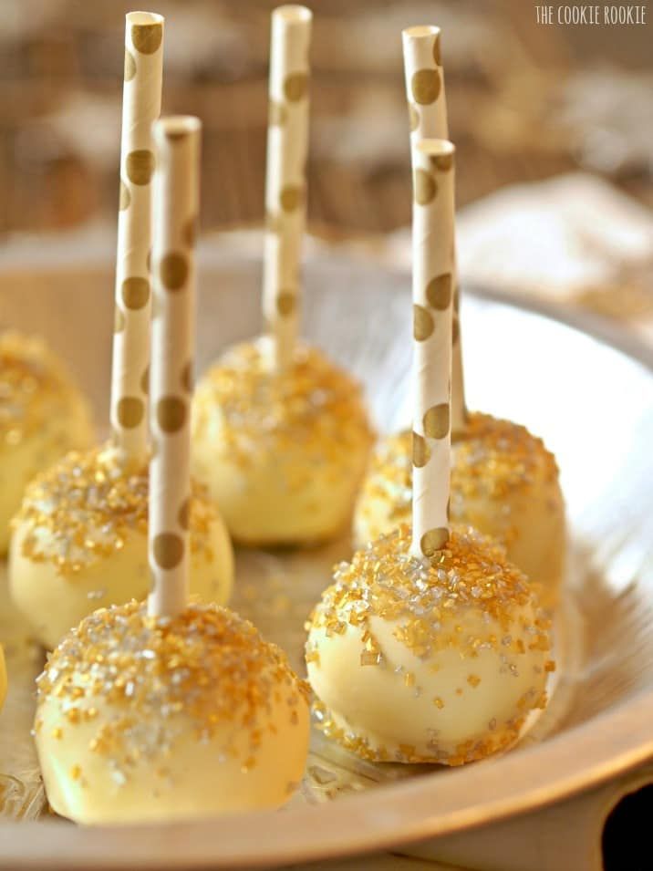 Gold Cake Pops | Seatown Sweets