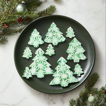 christmas candy  peppermint trees