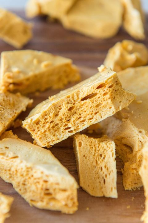 homemade honeycomb candy