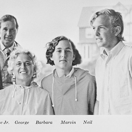 Former President George Bush and Family