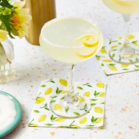 christmas cocktails lemon drop martini