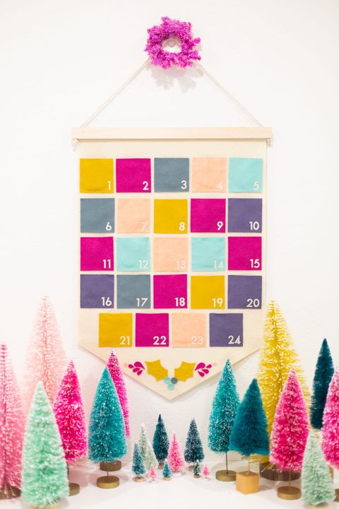 colorful advent calendar
