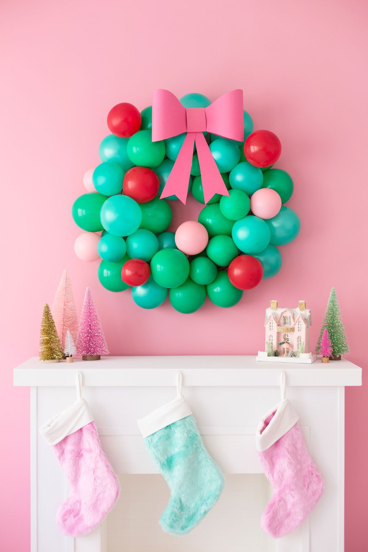 Christmas decorations online with balloons