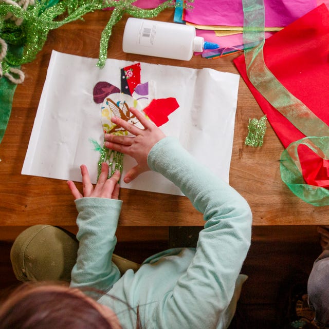 How to Make a Paper Gift Bag - The Kitchen Table Classroom