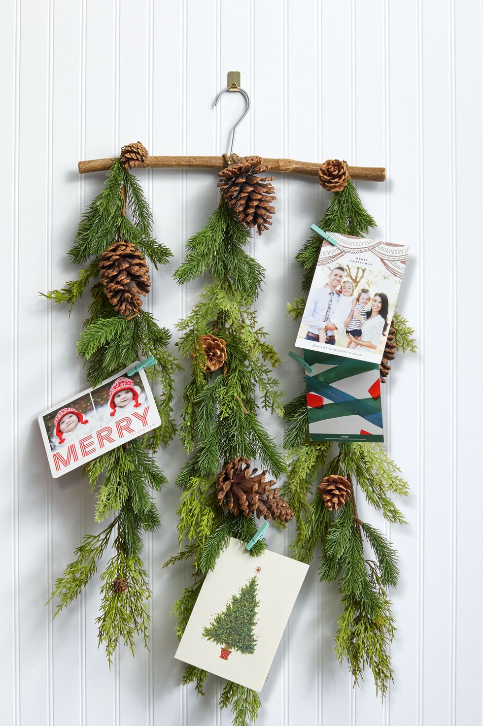 diy christmas decorations diy garland card holder