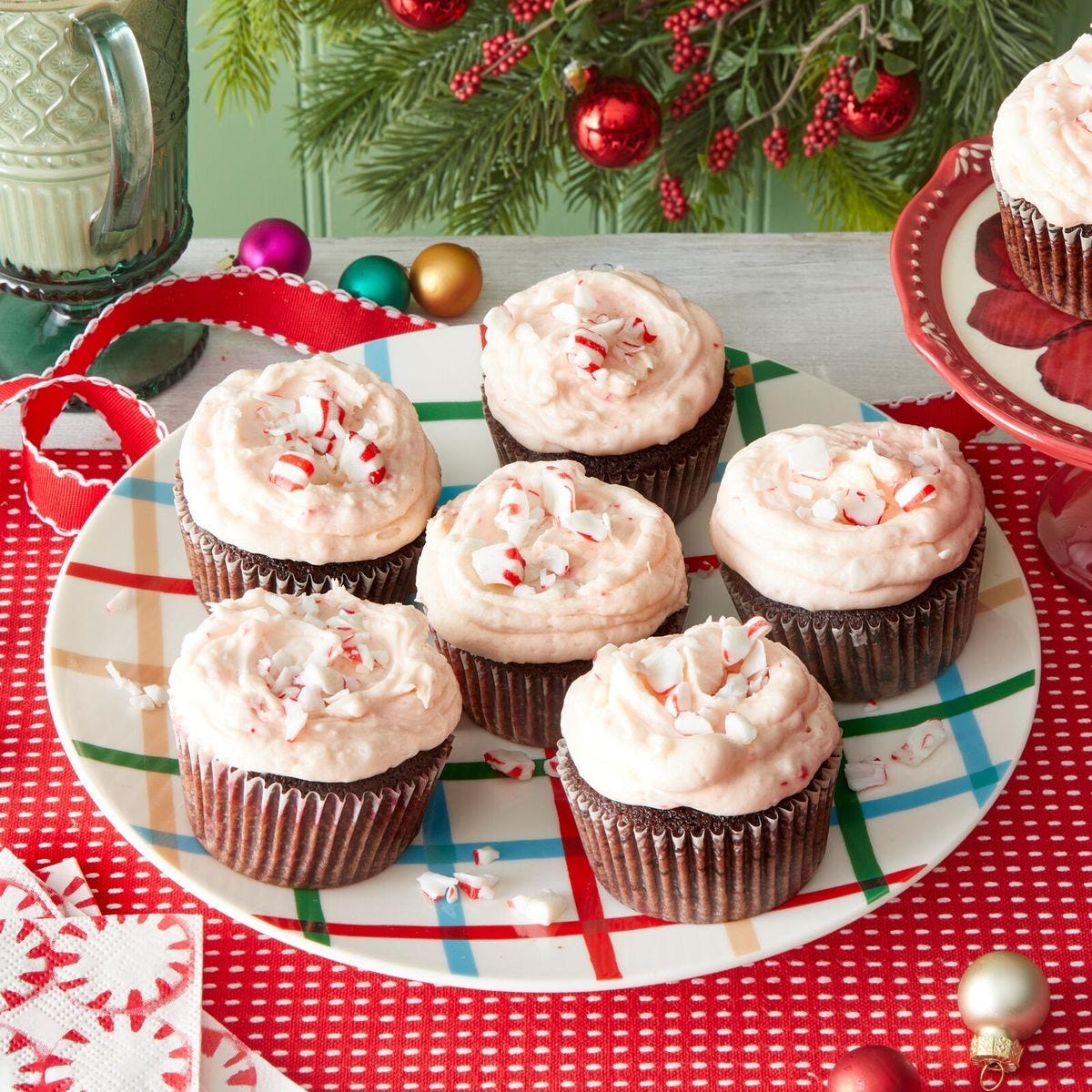 Christmas Ornament Cupcakes - Preppy Kitchen