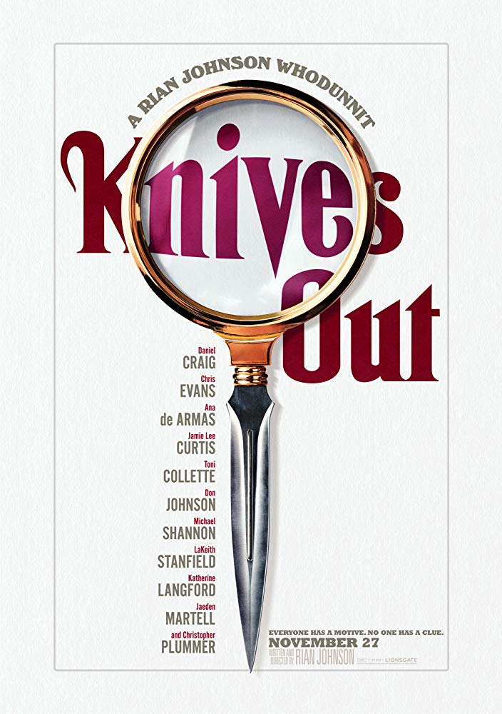 christmas day movies in theaters 2019 - knives out