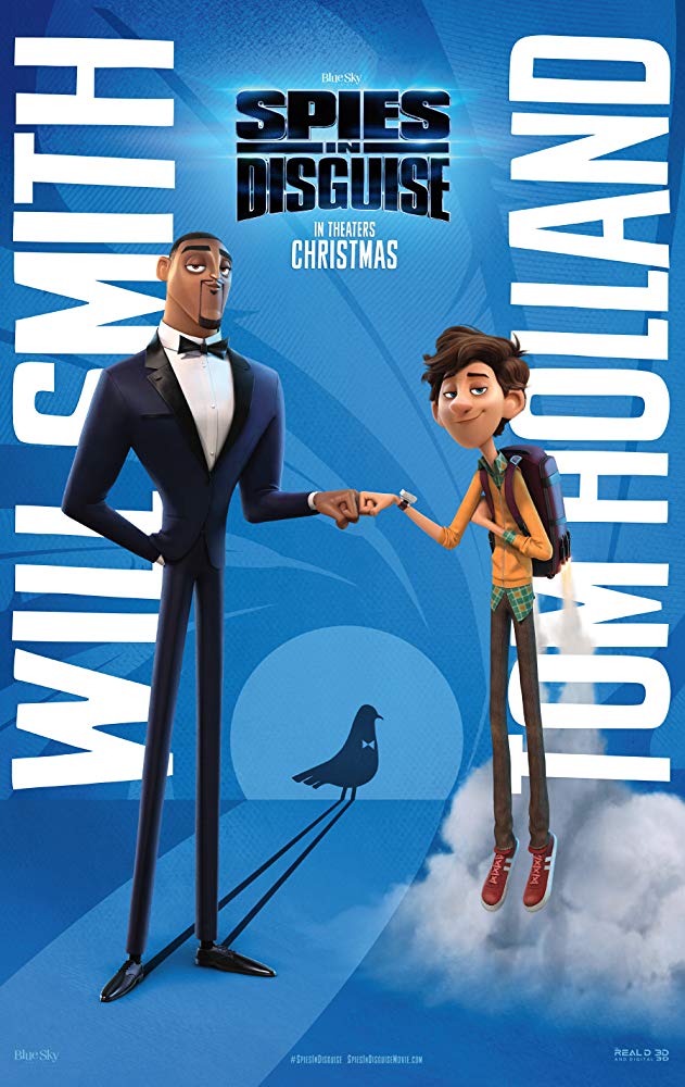 christmas day movies - spies in disguise