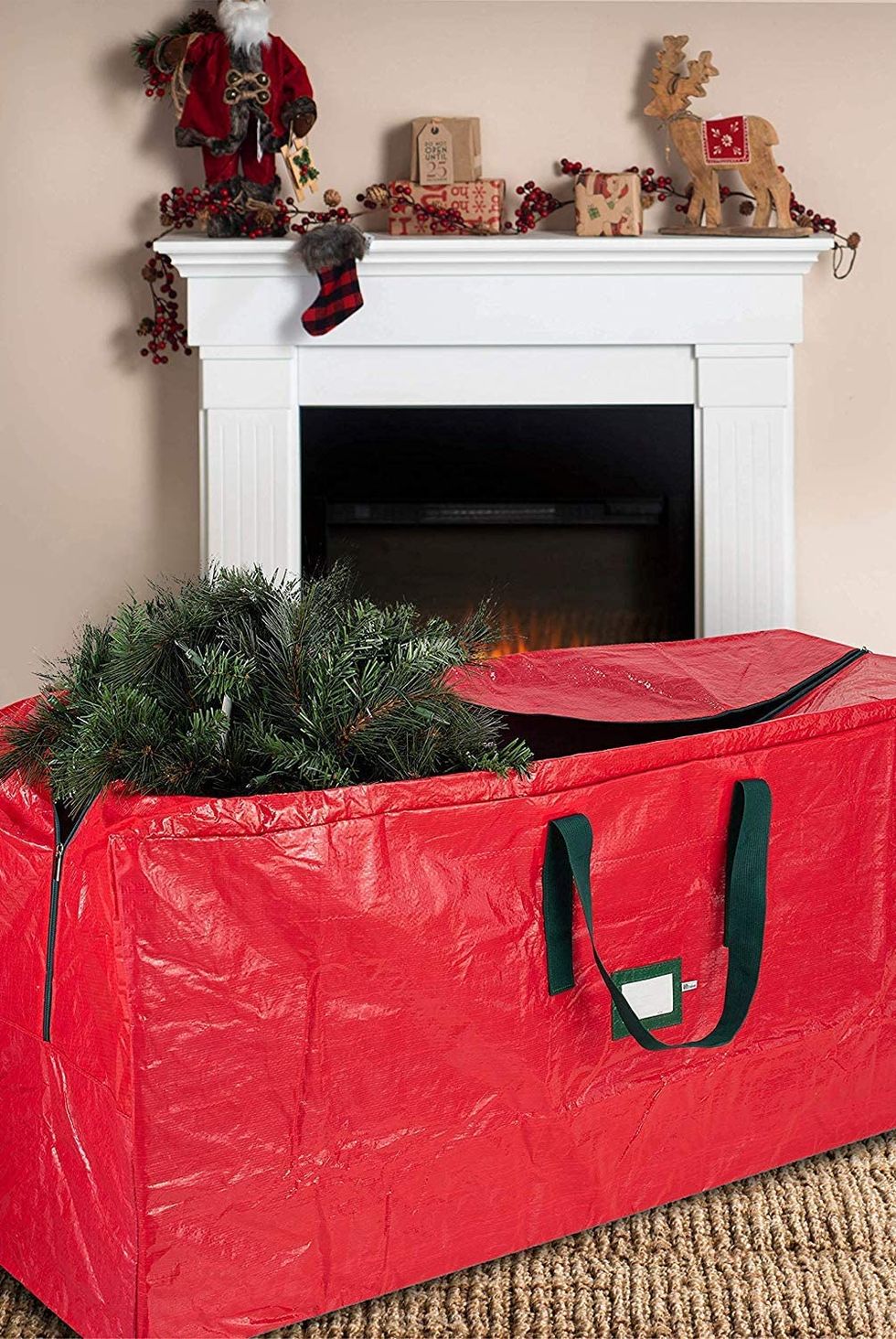christmas decor storage, christmas tree storage bag